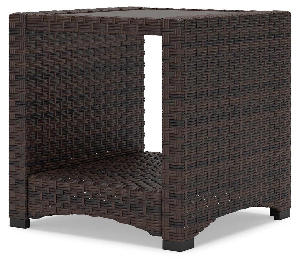 Signature Design by Ashley® Windglow - Brown - Square End Table | Meri Furniture