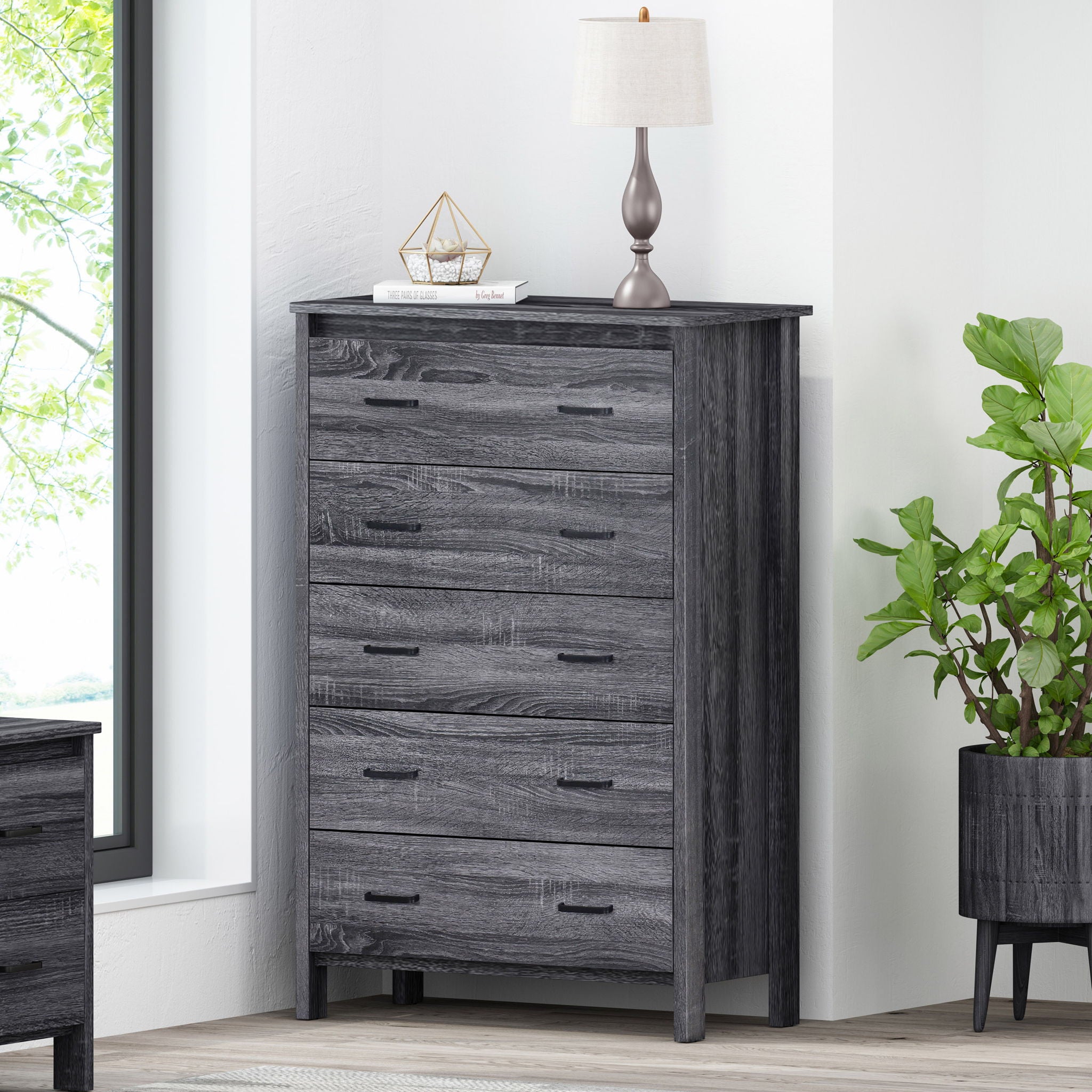 Titeca - Contemporary 5 Drawer Dresser