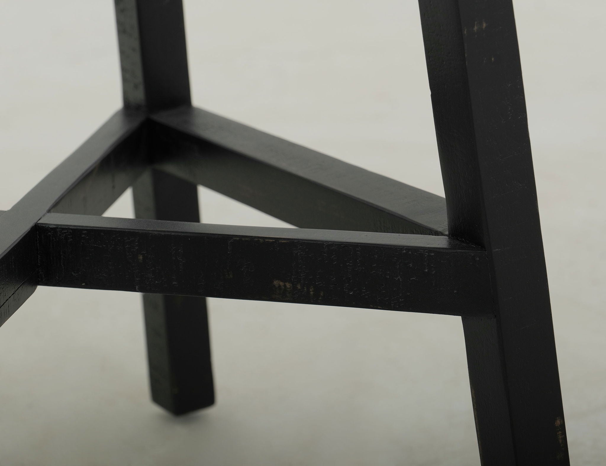 Pueblo - Wooden Seat & Base Stool (Set of 2)