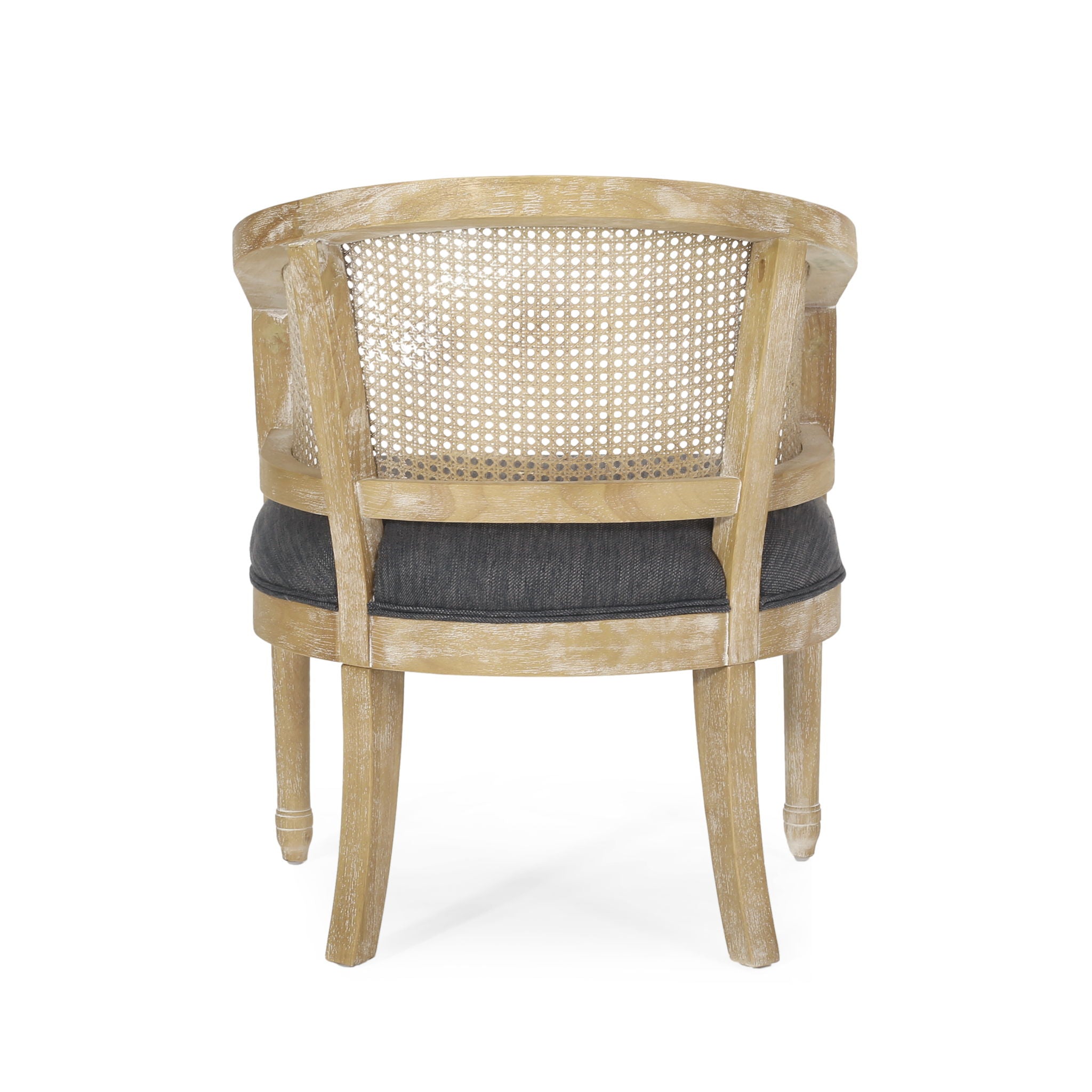 Curved Backrest Accent Chair