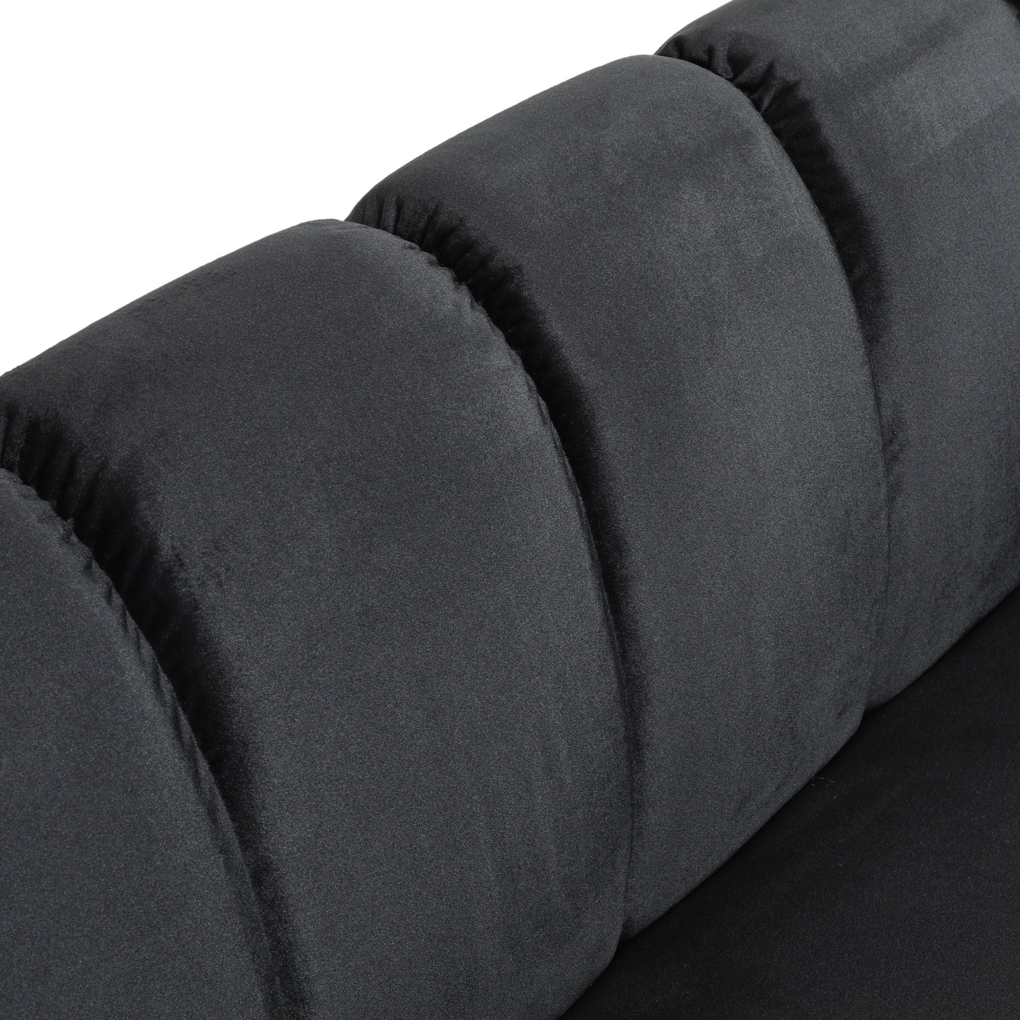 Miranda - Modern Glam Velvet 3 Seater Sofa