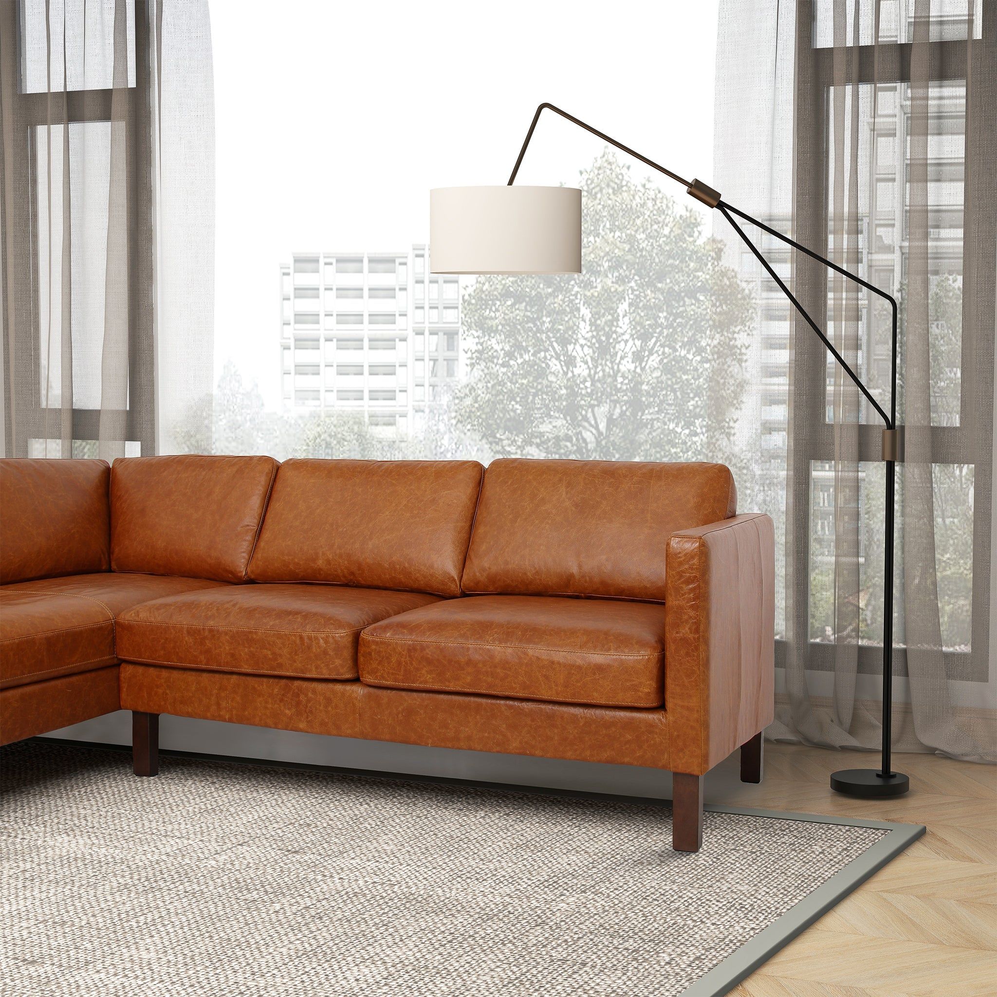 Juno - Waxy Sectional Sofa