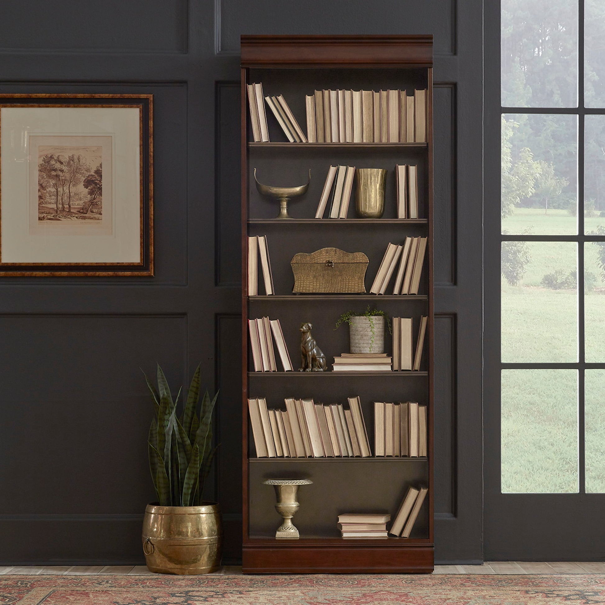 Liberty Furniture Brayton Manor - Jr Executive Bookcase (RTA) | Meri Furniture