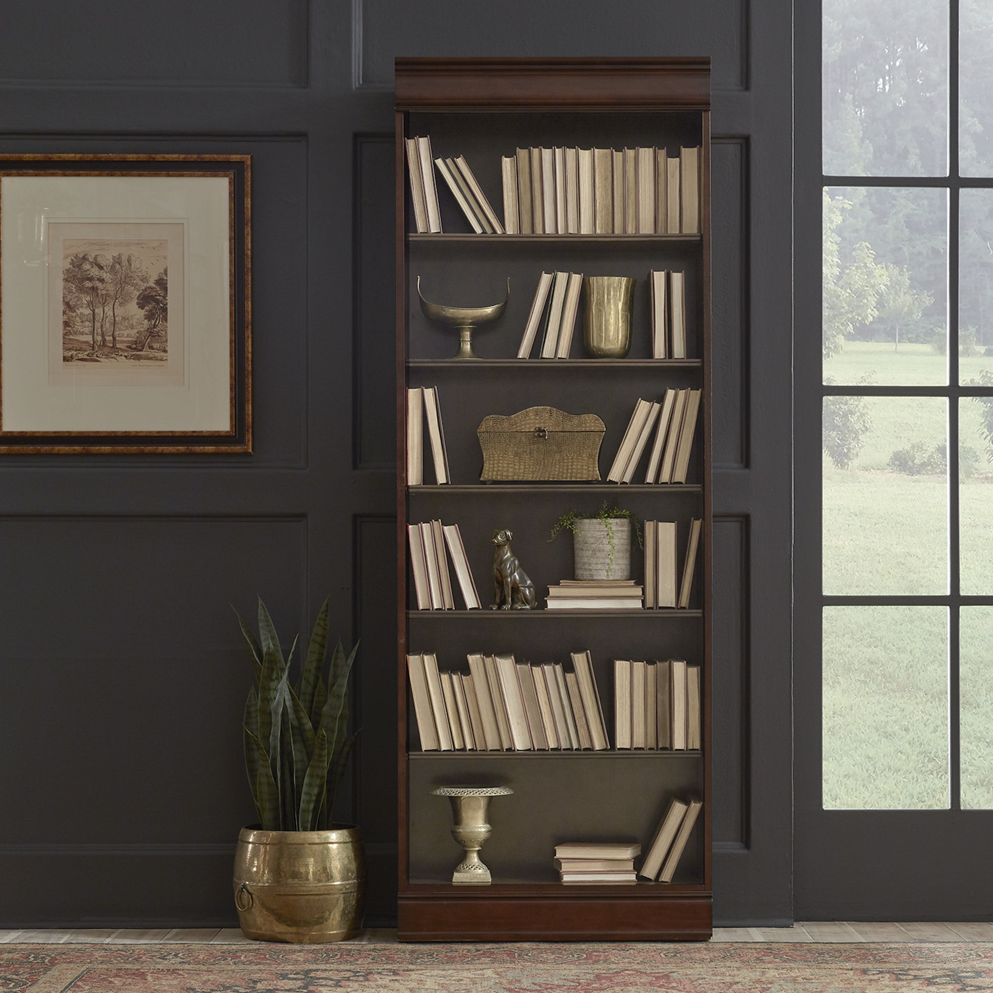 Liberty Furniture Brayton Manor - Jr Executive Bookcase (RTA) | Meri Furniture