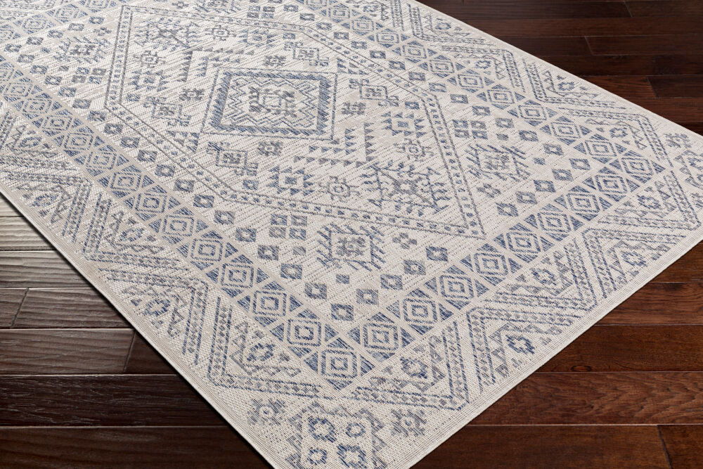 Tuareg Machine Woven Rug