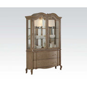 ACME Chelmsford - Hutch & Buffet - Antique Taupe | Meri Furniture