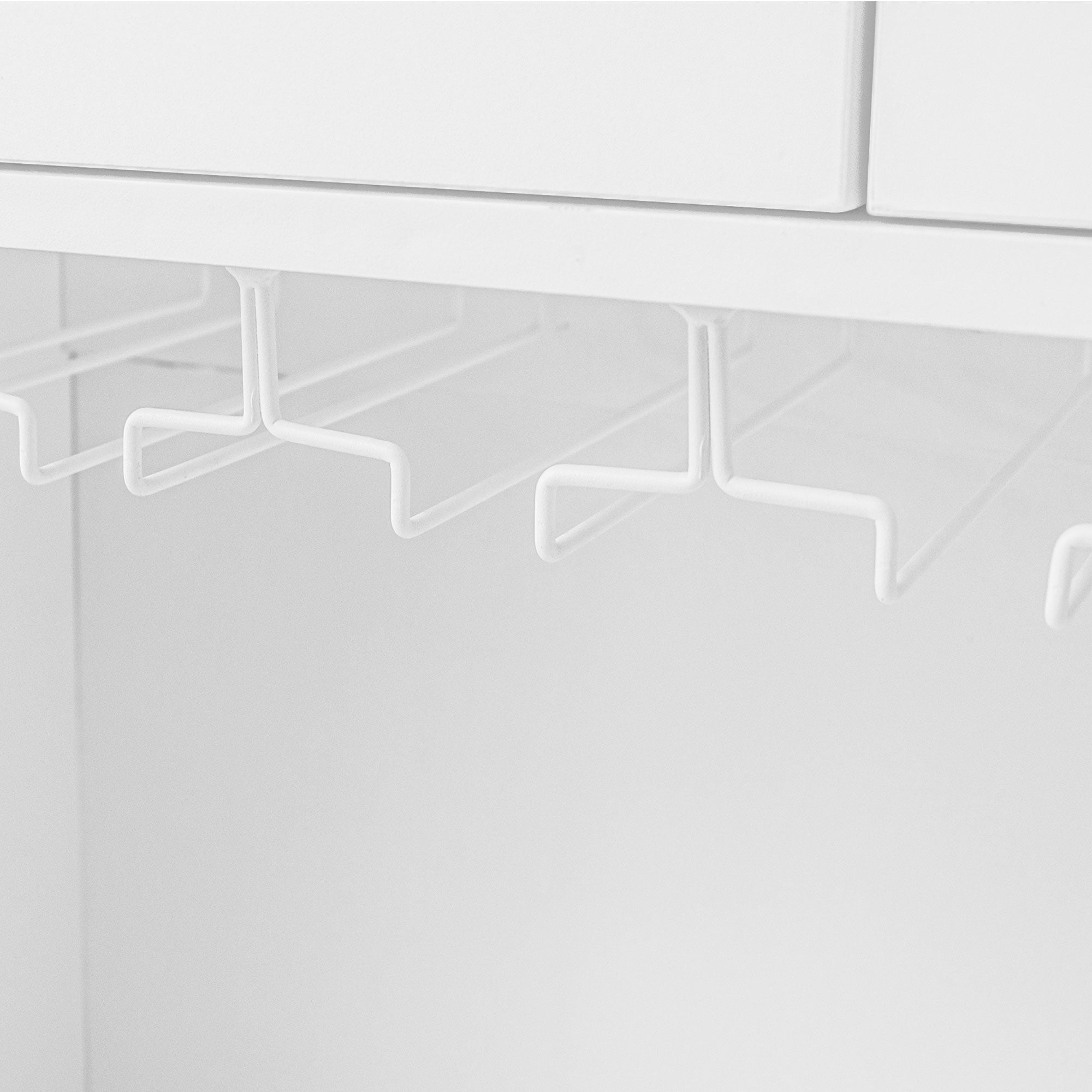 Modern Accent Storage Cabinet For Living Room, Bedroom, Dining Room, Or Study - White