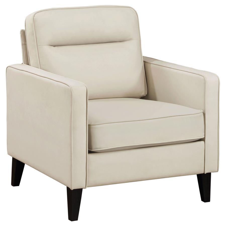 Coaster Fine Furniture Jonah - Upholstered Track Arm Accent Chair | Meri Furniture