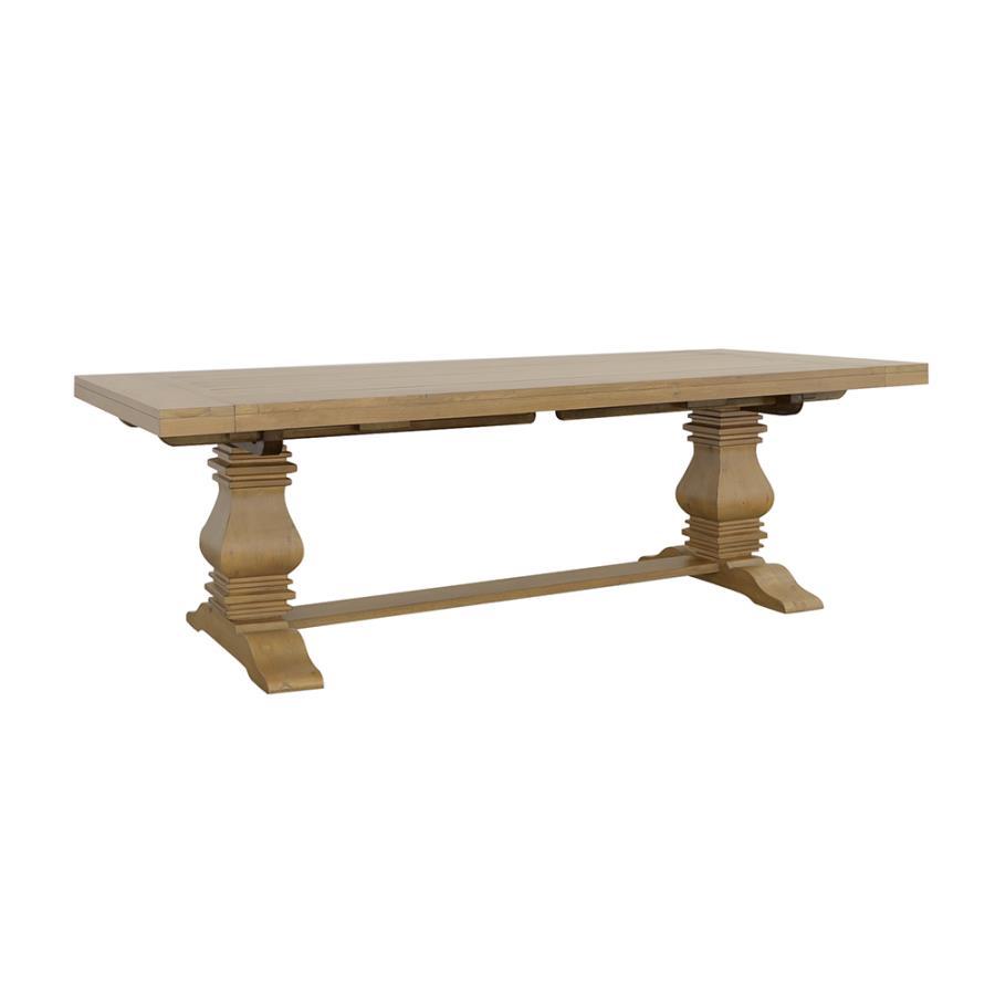 Coaster Fine Furniture Florence - Extension Dining Table - Rustic Honey | Meri Furniture
