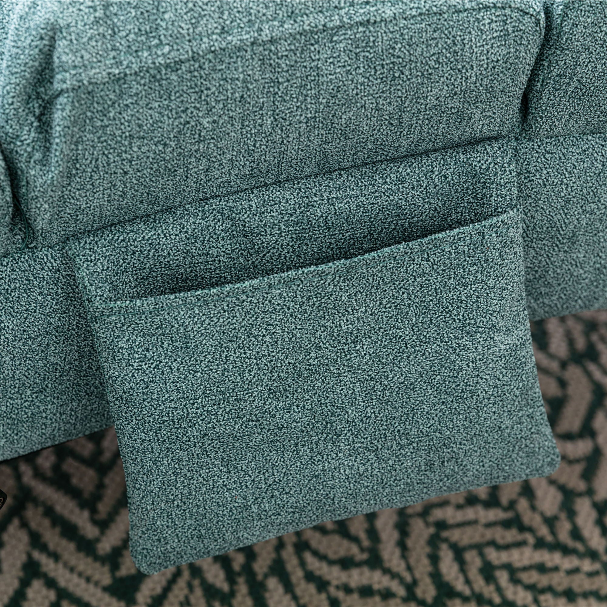 Massage Chaise Lounge Indoor With Remote Control, Ergonomic Electric Massage Lounger