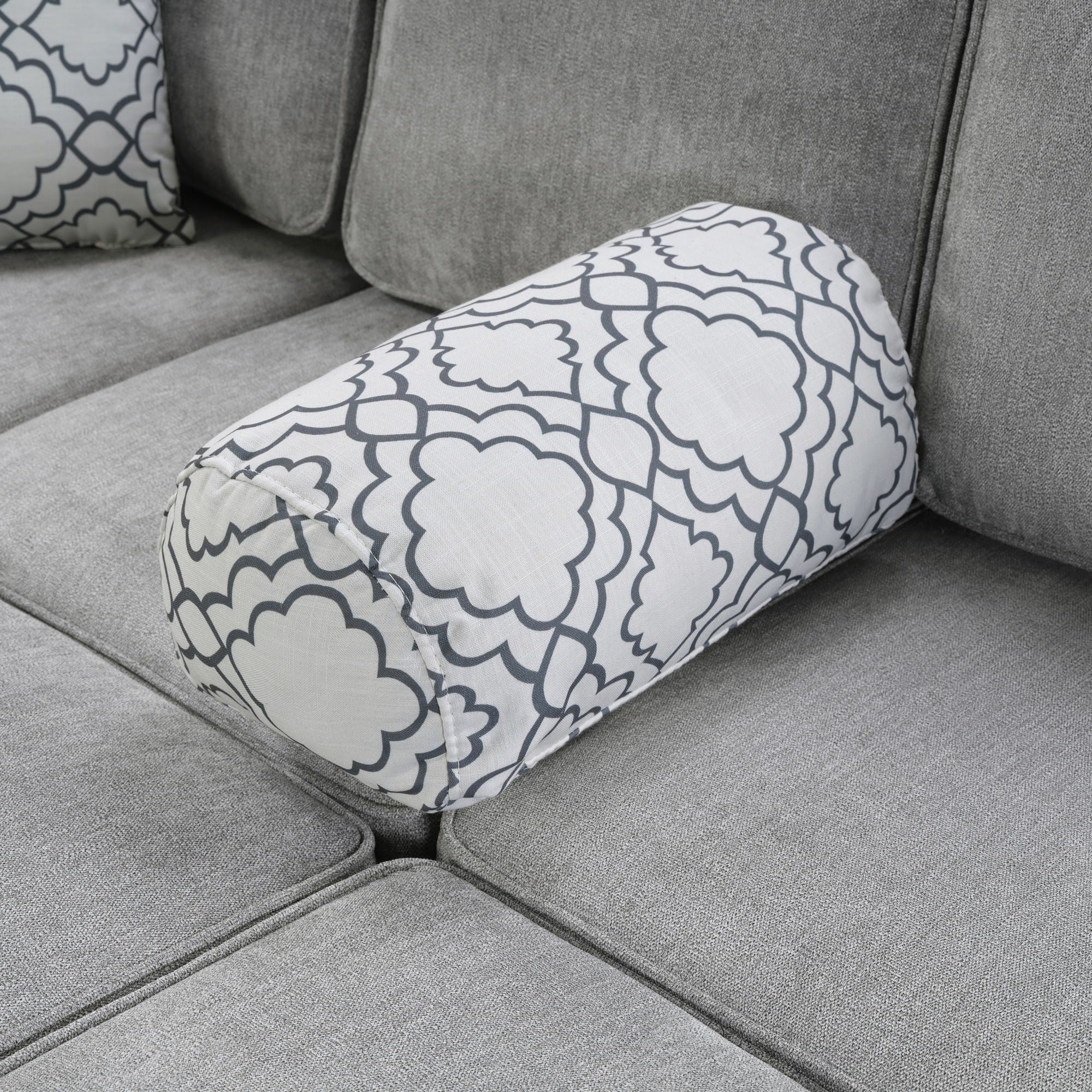 Convertible Sectional L-Shaped Sofa With Dual Pull-Out Sleepers, Flip-Top Table, USB Ports, Cup Holder & Storage