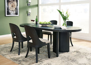 Signature Design by Ashley® Rowanbeck - Dining Room Set | Meri Furniture