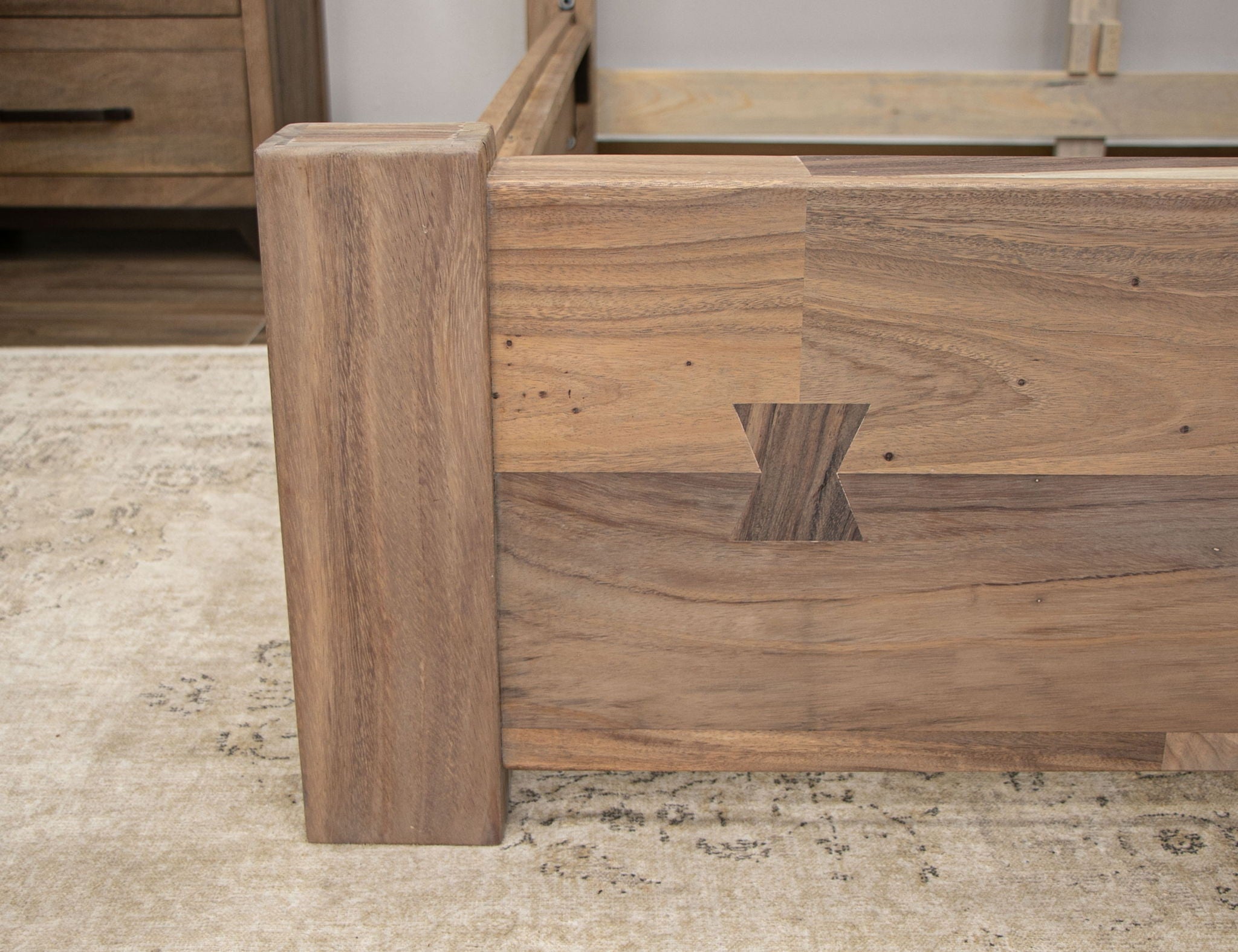 Natural Parota - Platform Bed