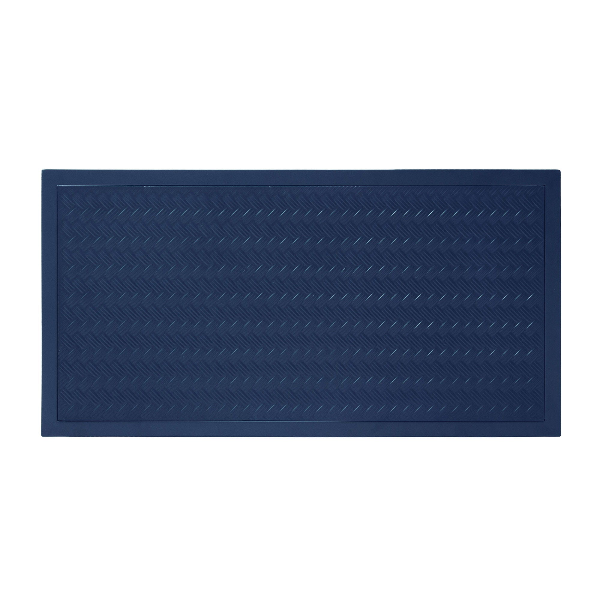 2 Doors Metal Storage Cabinet Display Cabinet With Glass Doors Metal Kitchen Sideboard Buffet Cabinet Glass Storage Cabinet For Dining Room Living Room Bedroom - Dark Blue