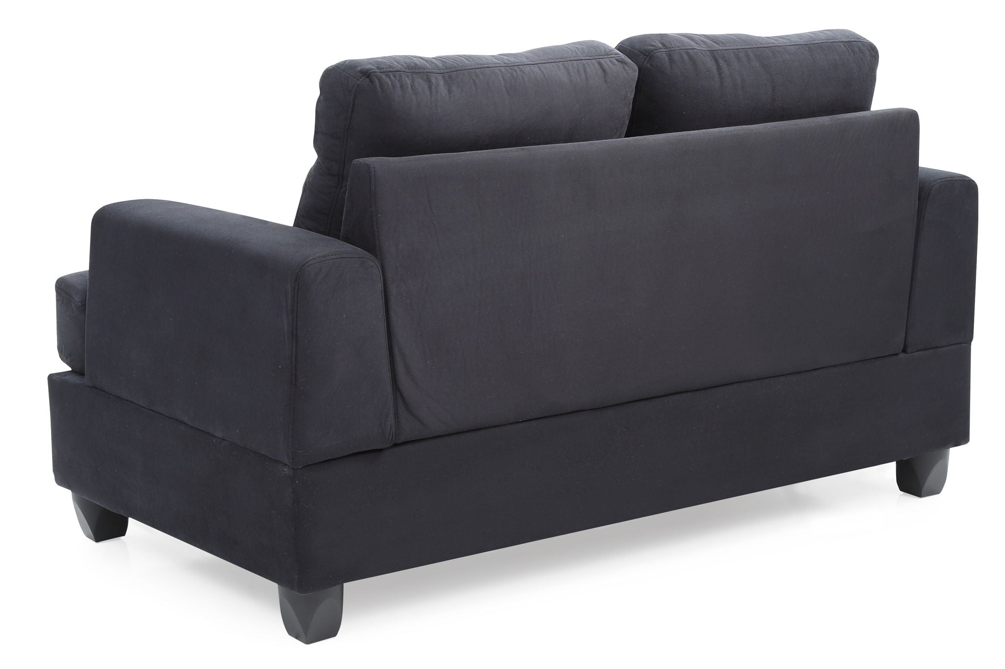 Stylish Transitional Loveseat For Two