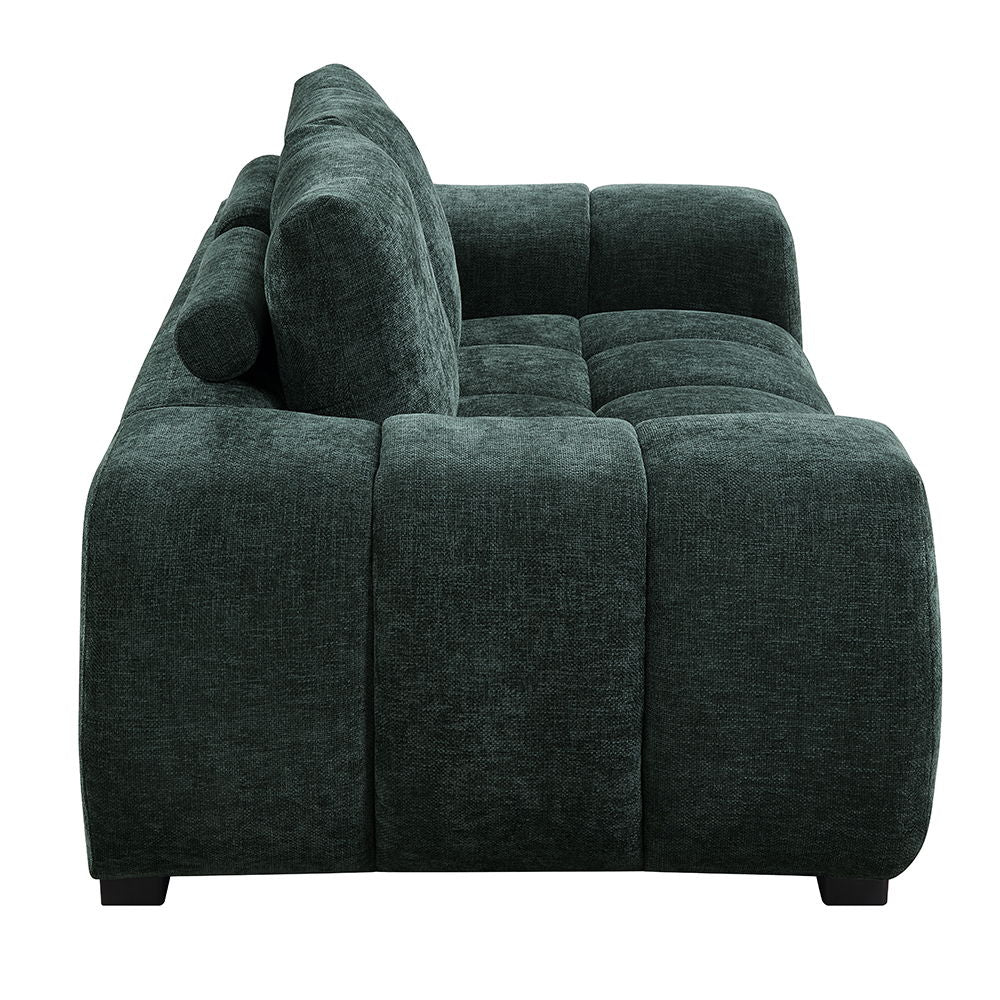 ACME Ferrand - Loveseat - Green | Meri Furniture