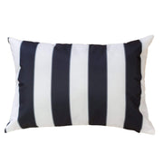 Horizon - Stripe Pillow Outdoor & Indoor - Black