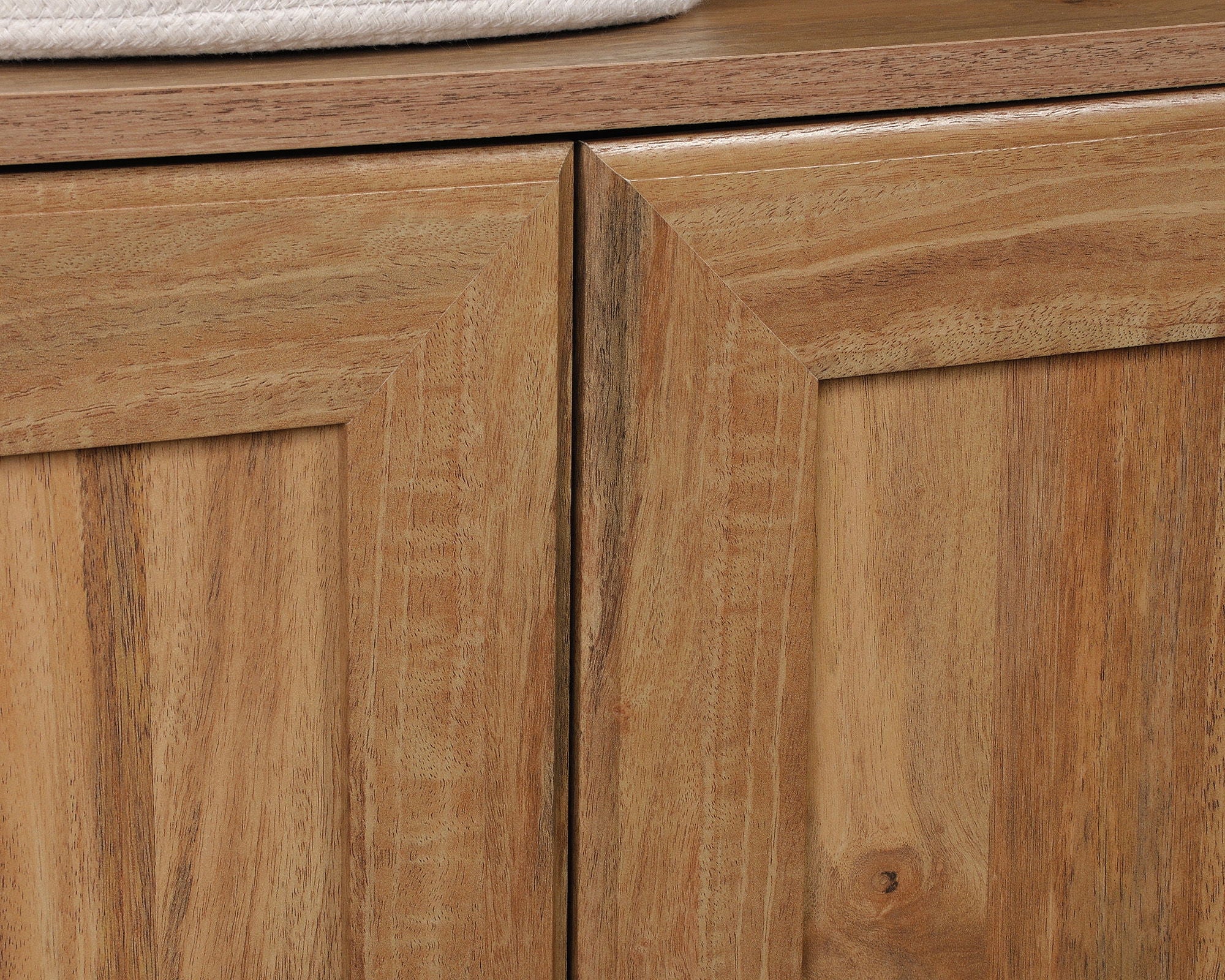 Transitional 3-Shelf 2-Door Bookcase