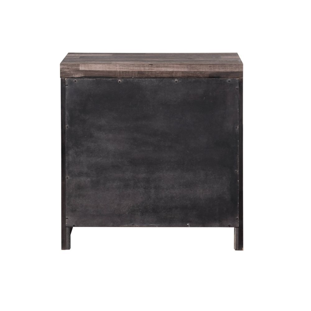 ACME Juniper - Nightstand - Dark Cherry | Meri Furniture