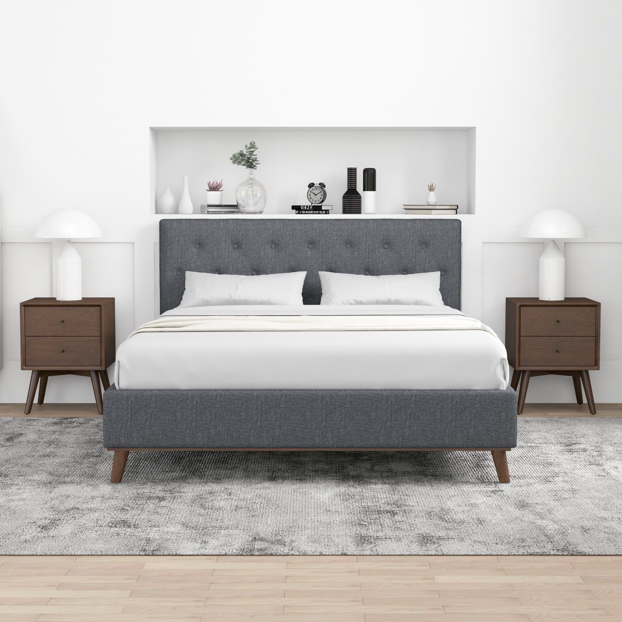 Graceville - Elegant Design Platform Bed