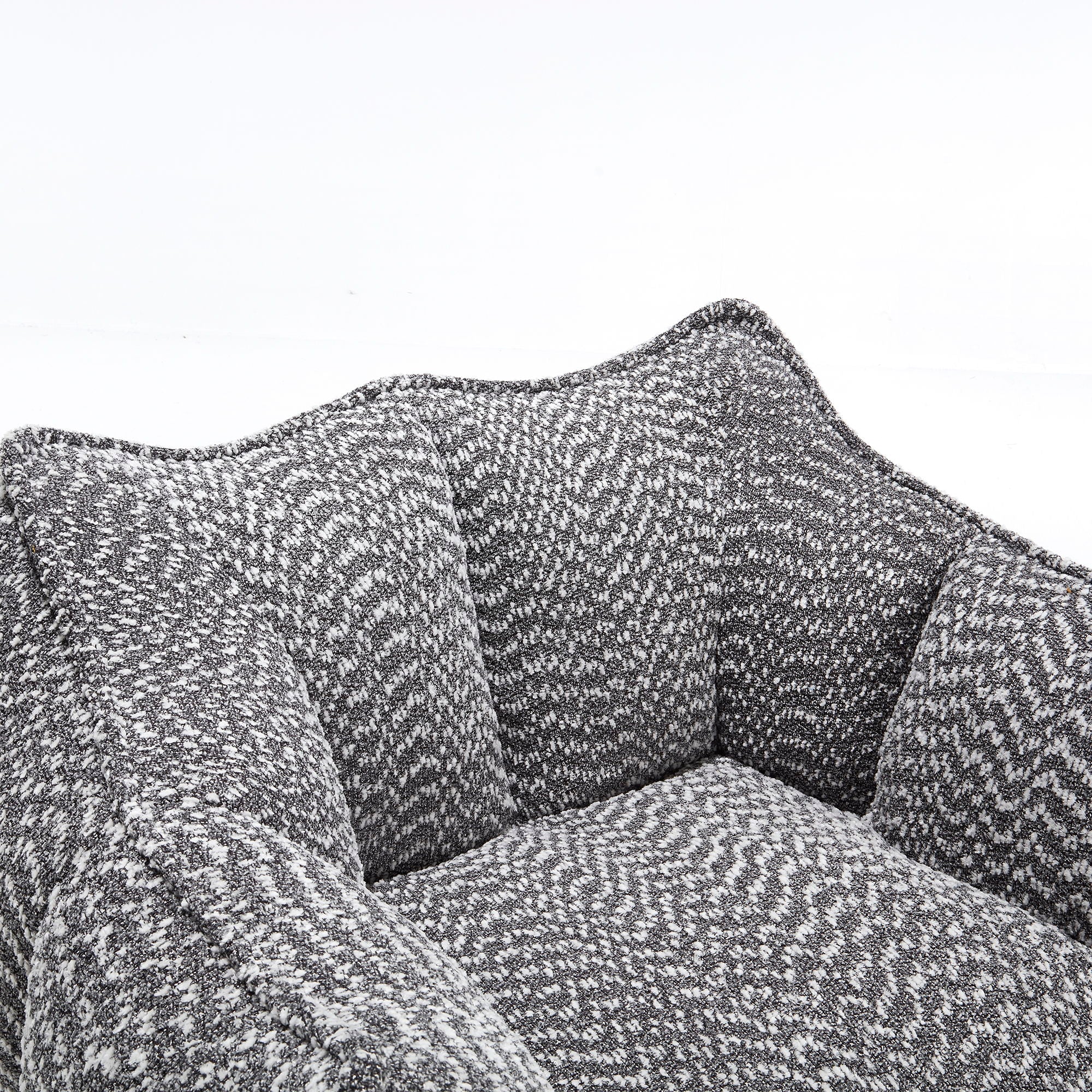 Comfortable Chenille Sofa Chairs With Highly Resilient Foam For Living Rooms And Bedrooms