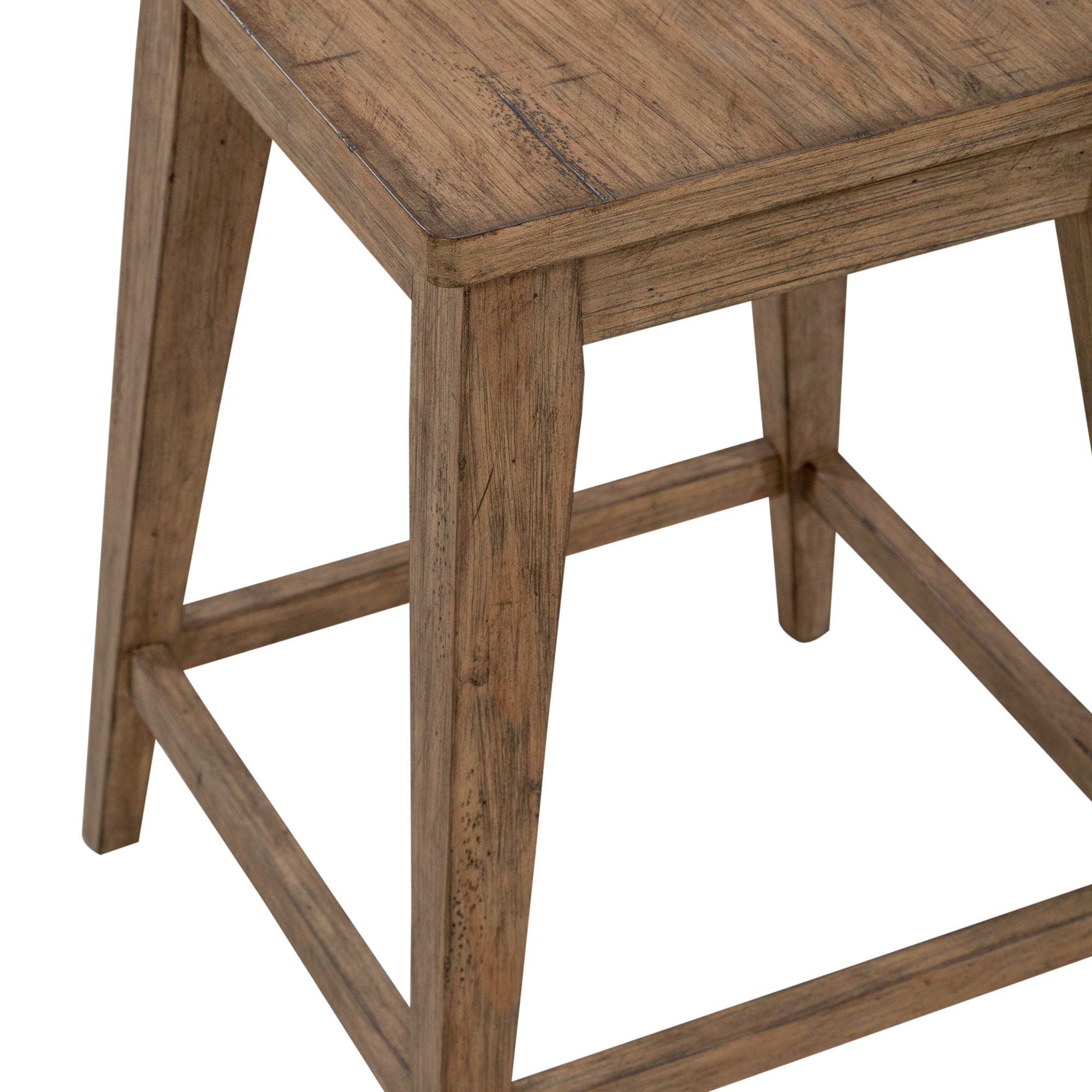 Liberty Furniture Pinebrook Ridge - Console Stool - Light Brown | Meri Furniture