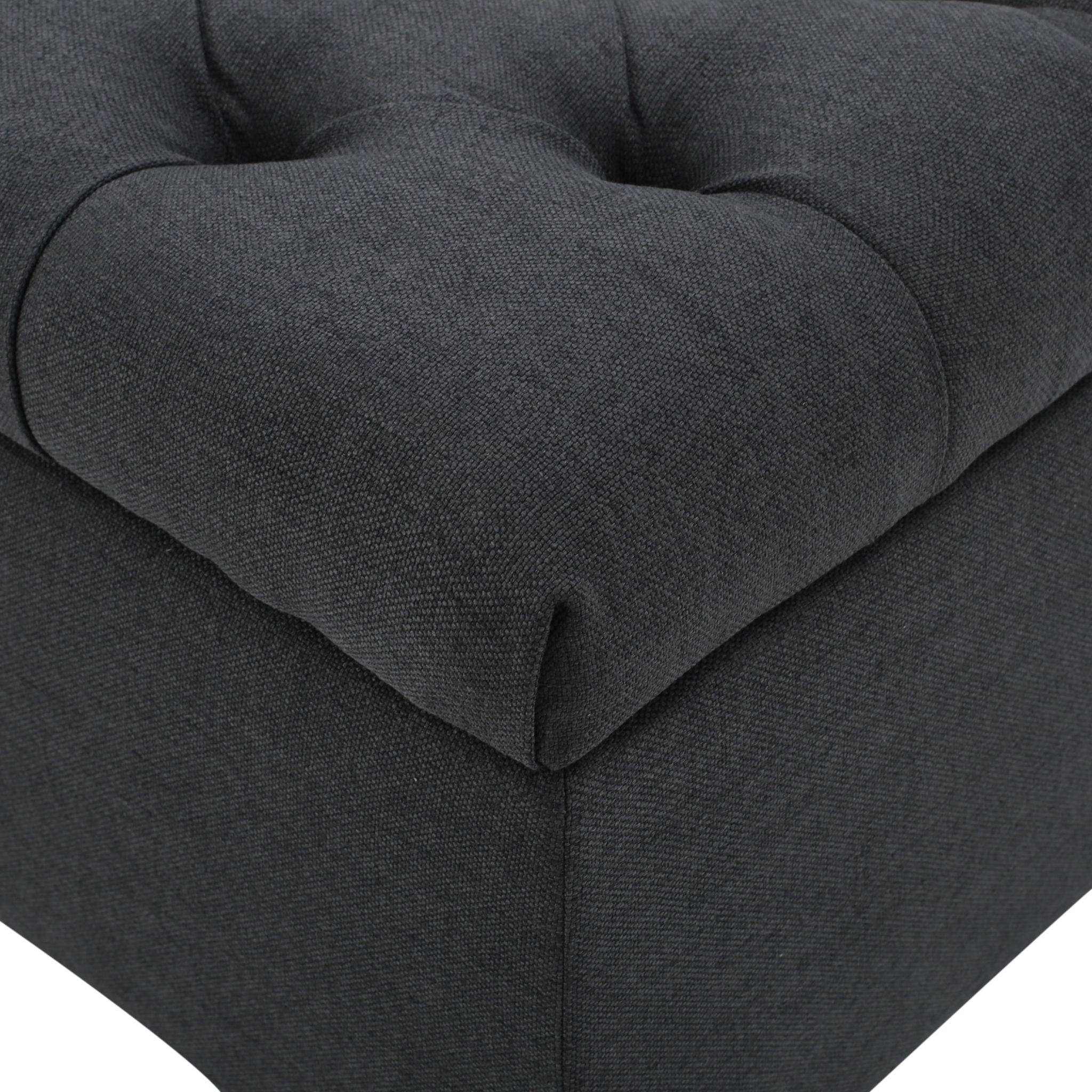 Glouster - Contemporary Storage Ottoman With Button Tufted Design