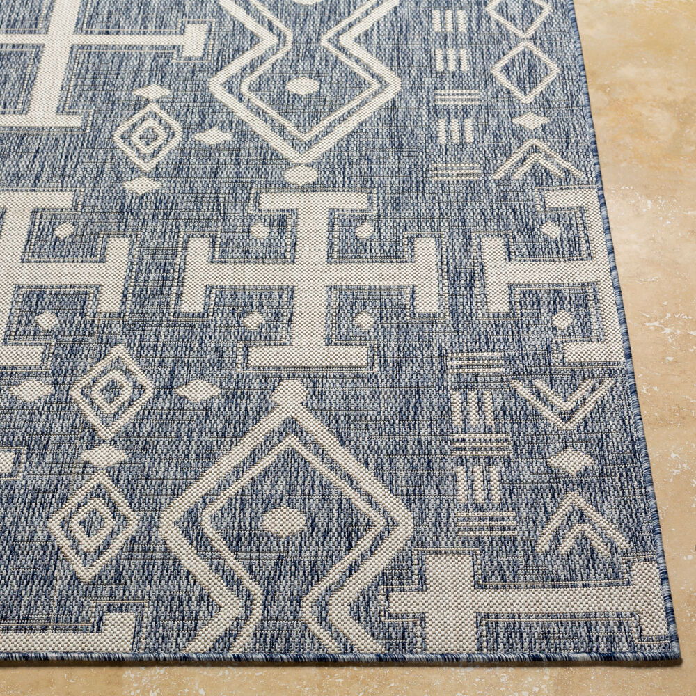 Tuareg Machine Woven Rug