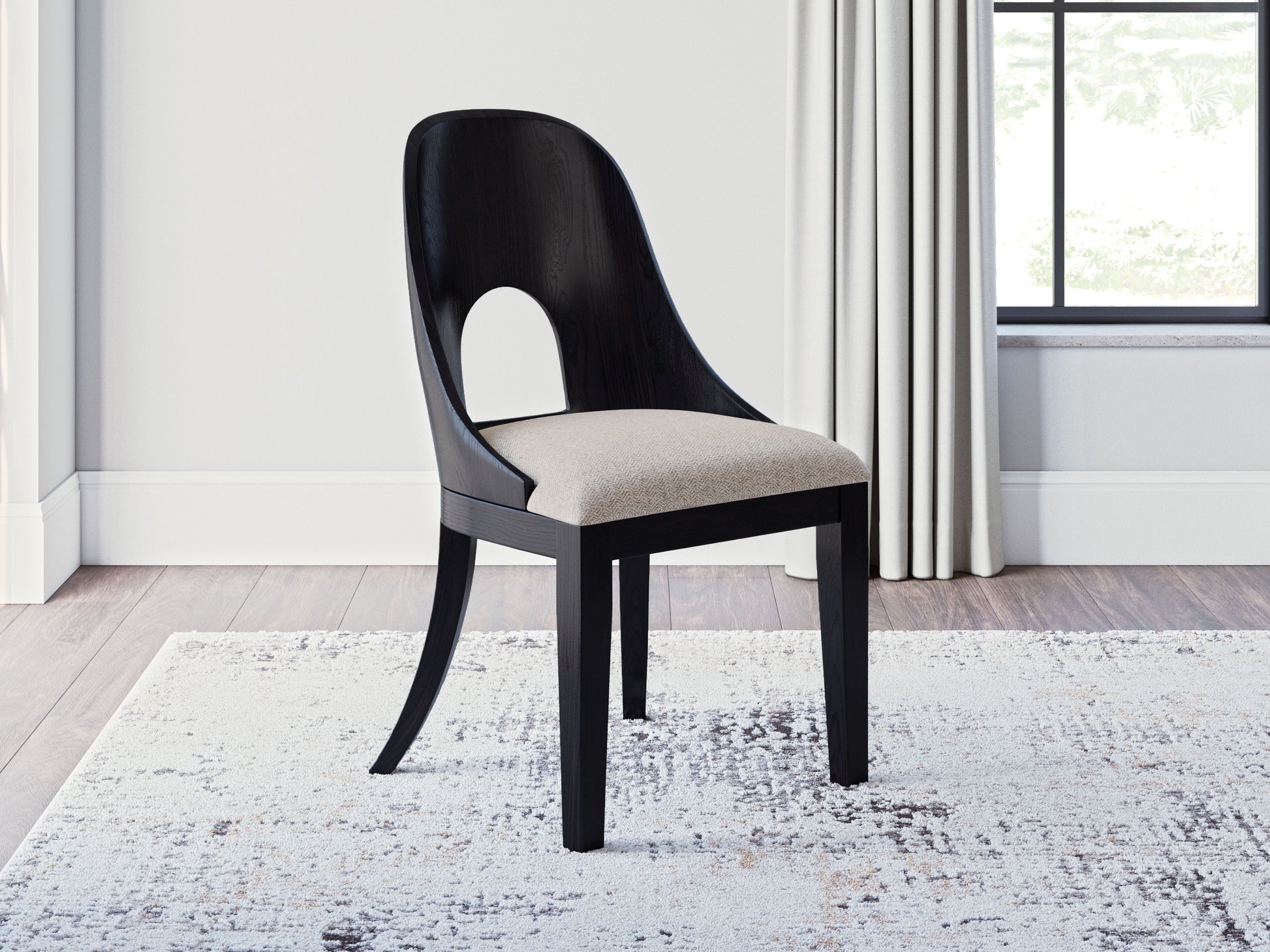 Signature Design by Ashley® Rowanbeck - Black - Home Office Desk Chair | Meri Furniture
