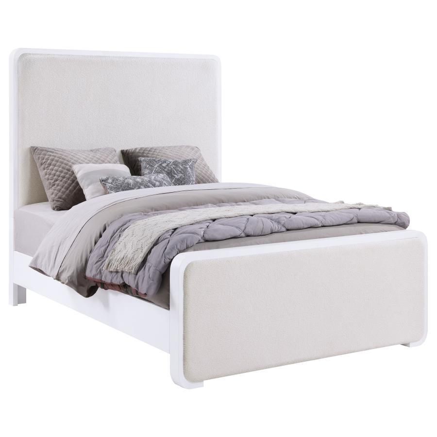 Anastasia - Upholstered Panel Bed