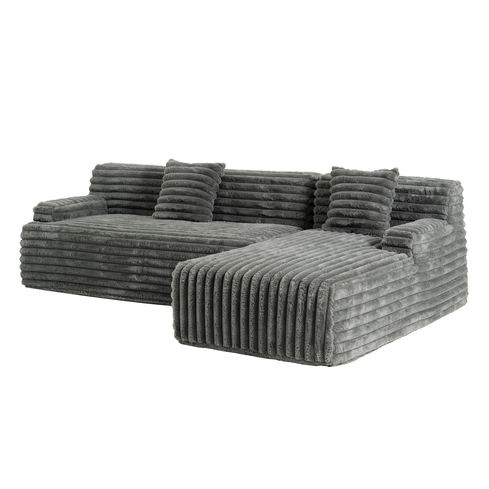 Cloud Sectional Sofa Upholstered Couch Free Combined Sofa
