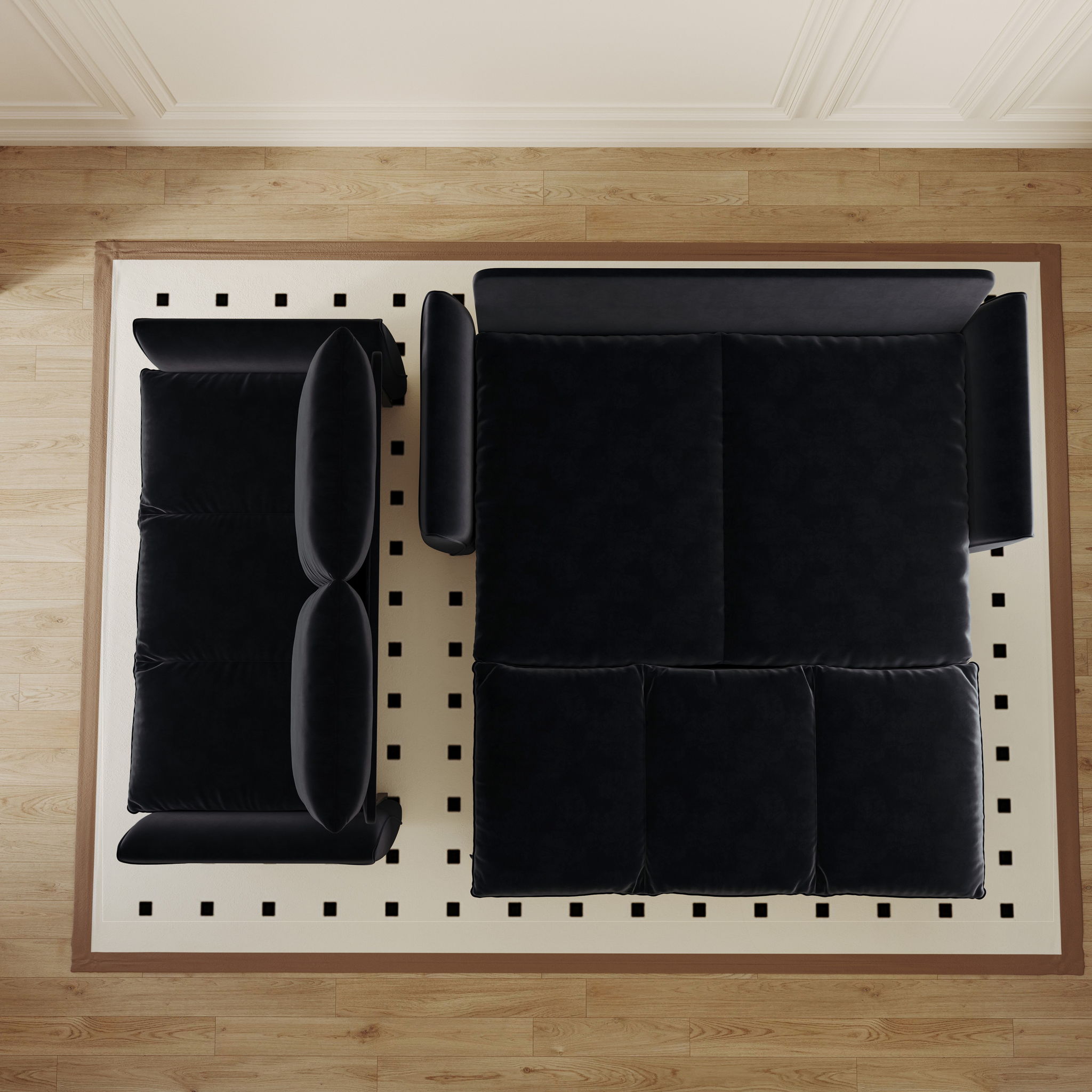 Pull Out Sofa Bed, 3 Seat Convertible Sleeper Sofa With 2 In 1 Pillow And Blanket Set