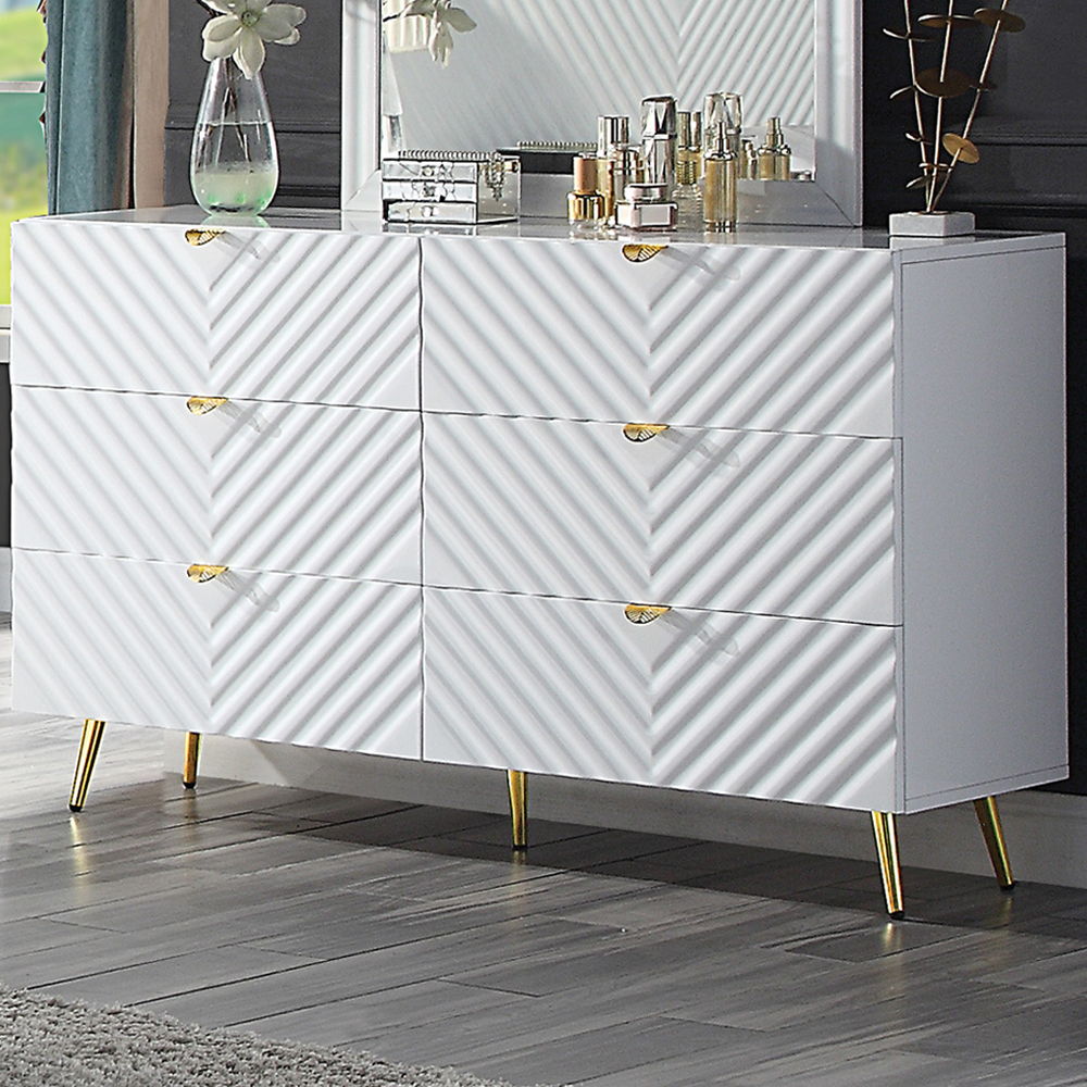 ACME Gaines - Sideboard - White | Meri Furniture