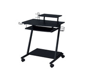 ACME Ordrees - Gaming Table - Black Finish | Meri Furniture