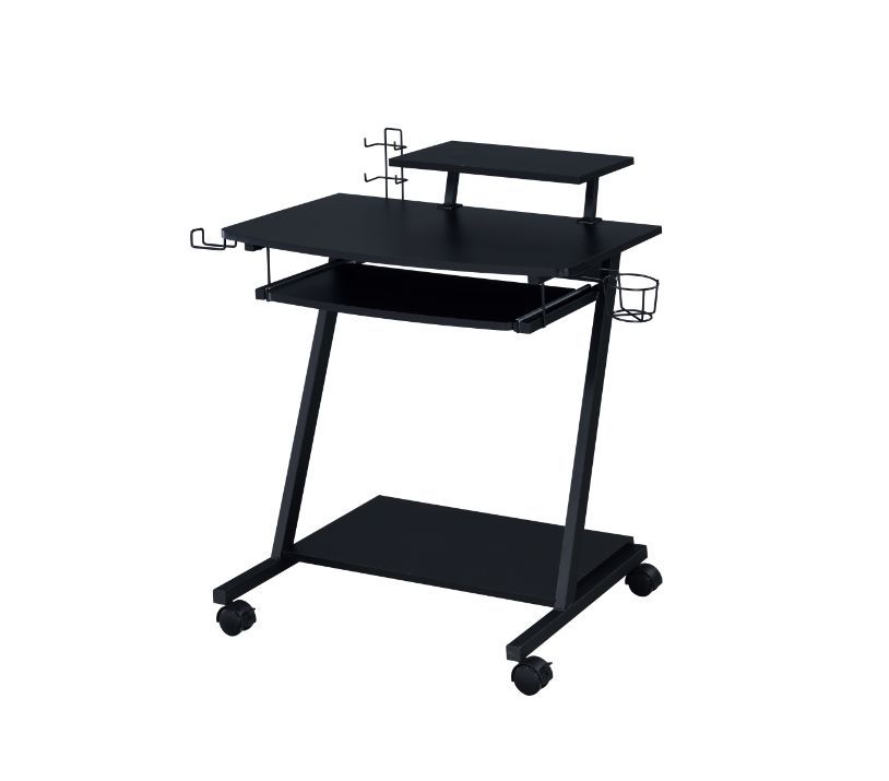 ACME Ordrees - Gaming Table - Black Finish | Meri Furniture
