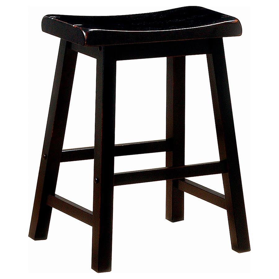 Coaster Fine Furniture Durant - Wood Backless Counter Stool (Set of 2) | Meri Furniture