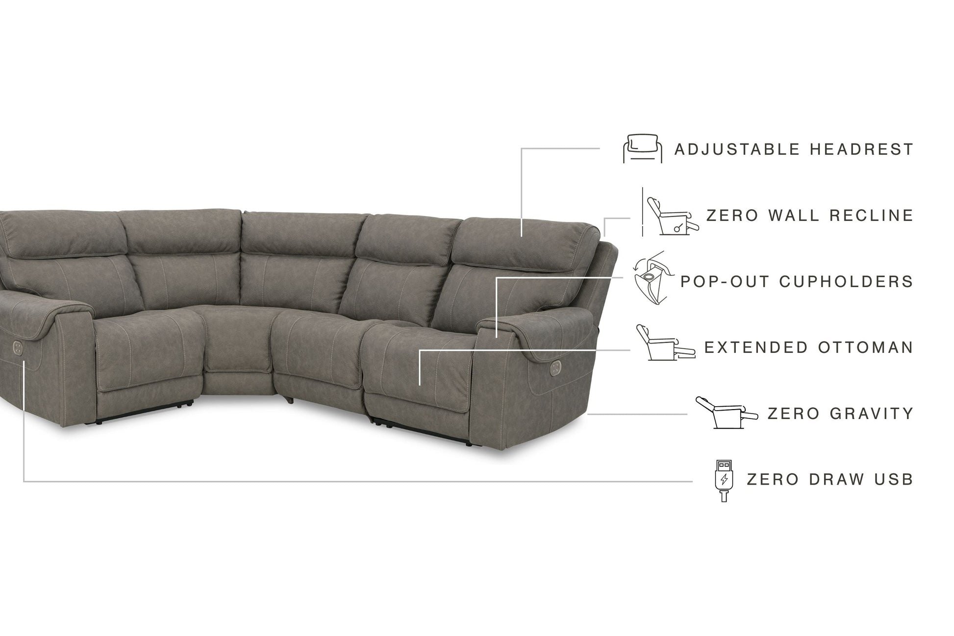 Signature Design by Ashley® Starbot - Sectional | Meri Furniture