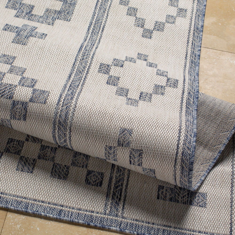 Tuareg Machine Woven Rug