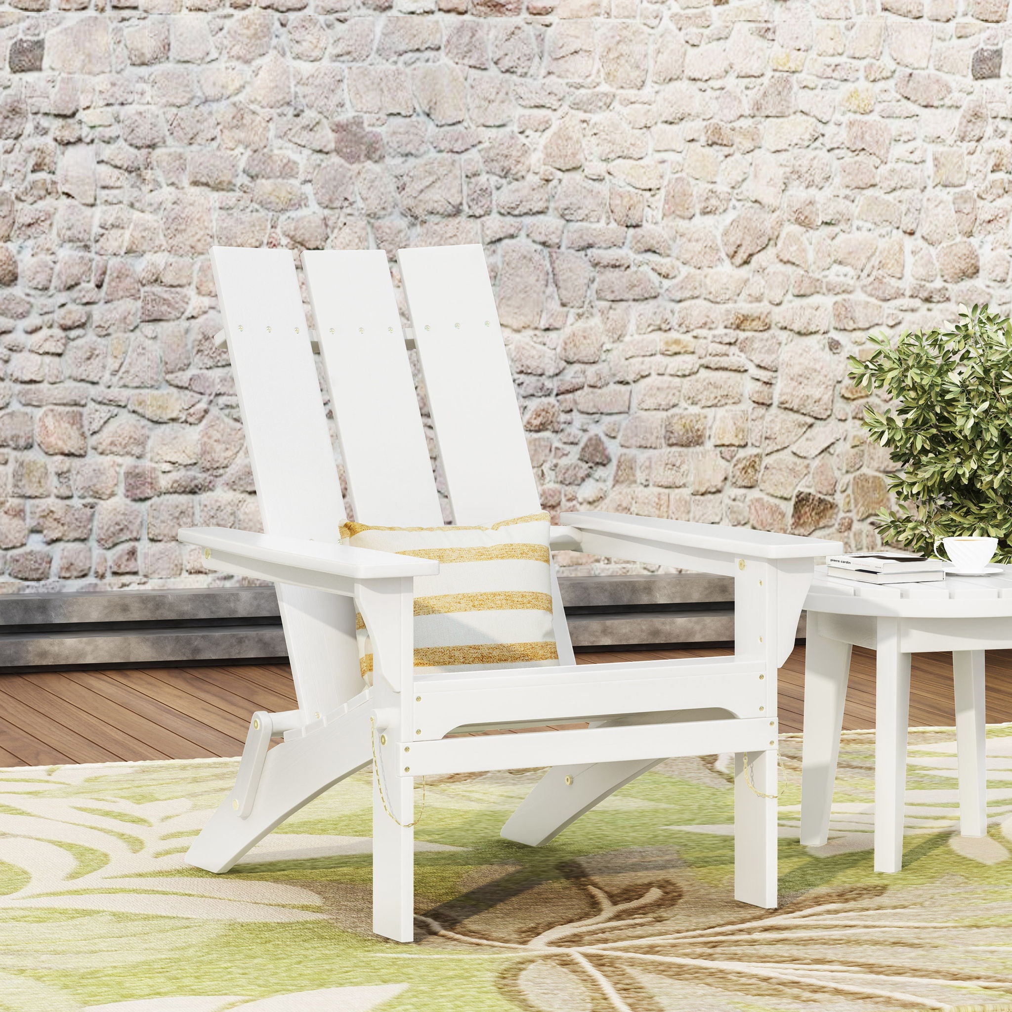 Aurascape - Outdoor Comfort Foldable Adirondack Chair