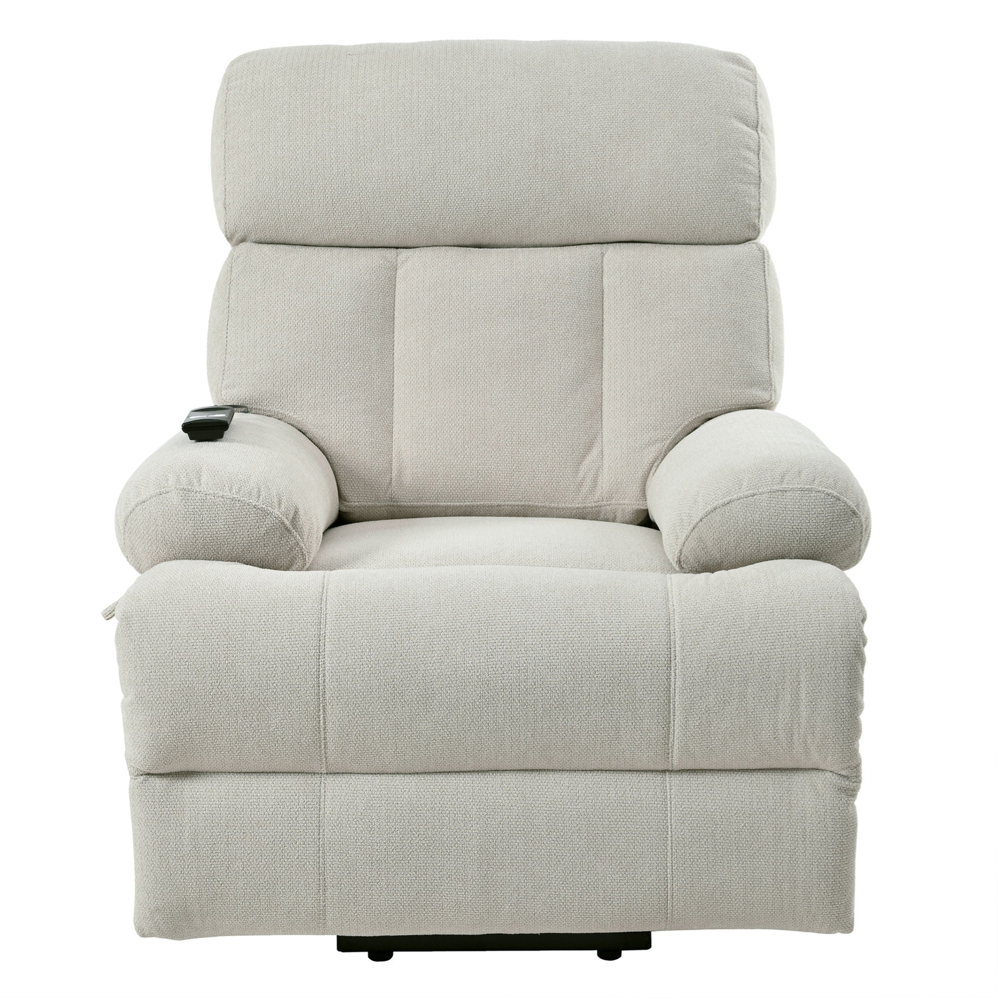 Oversized Power Lift Recliner Chai With Remote Control, Side Pocket, Spacious Seat