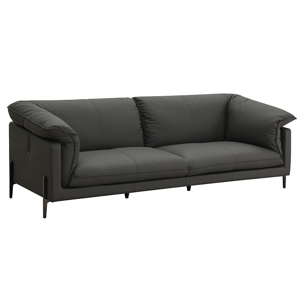 ACME Tadi - Sofa - Black Top Grain Leather | Meri Furniture
