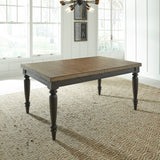 Liberty Furniture Harvest Home - Rectangular Leg Table - Light Brown | Meri Furniture