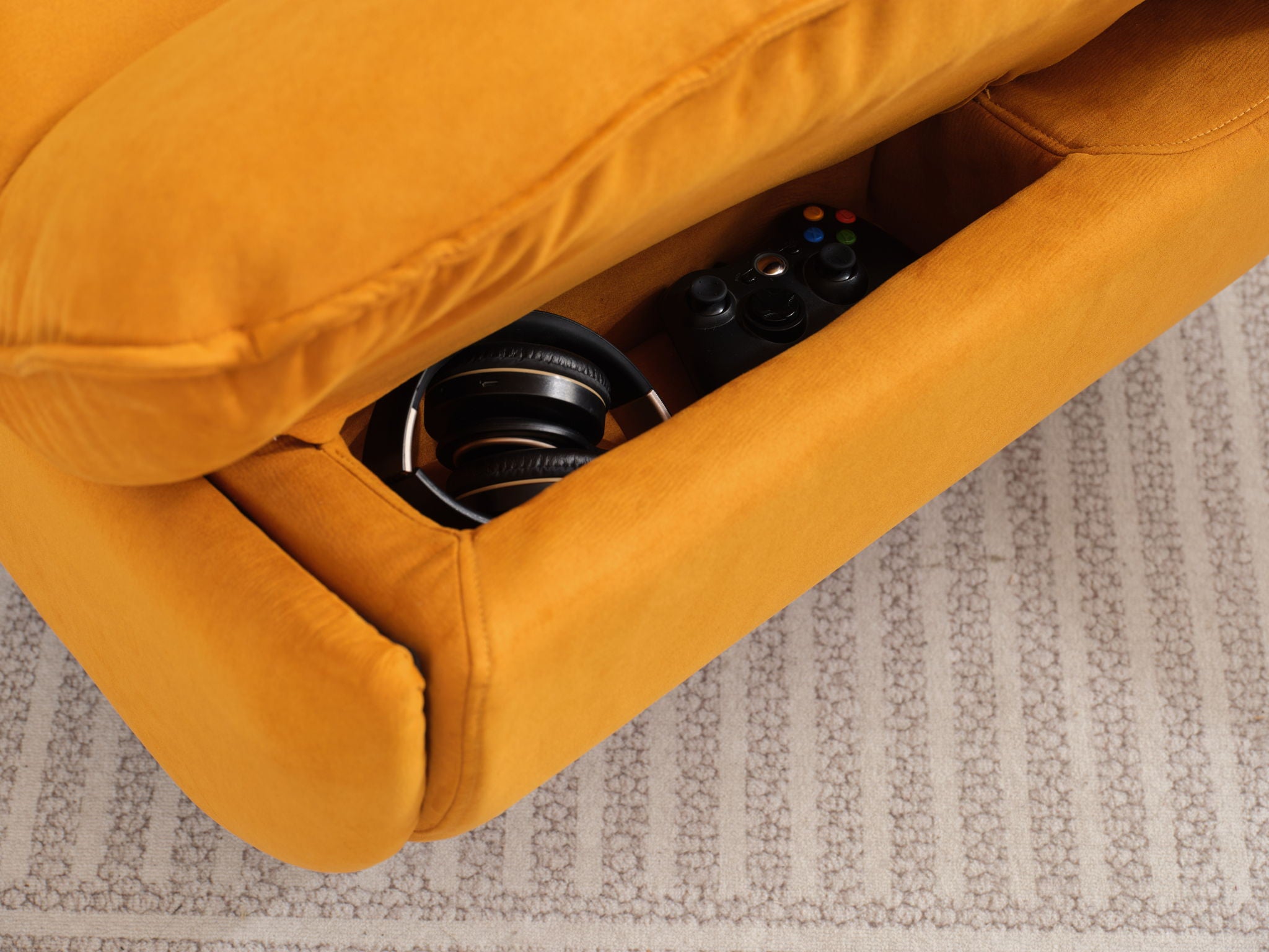 Power Recliner Swivel Glider USB Charger With Bluetooth Music Player, Sleep, Working, Game And Leisure