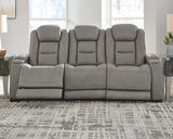 Ashley Furniture The Man-Den - Power Reclining Sofa | Meri Furniture