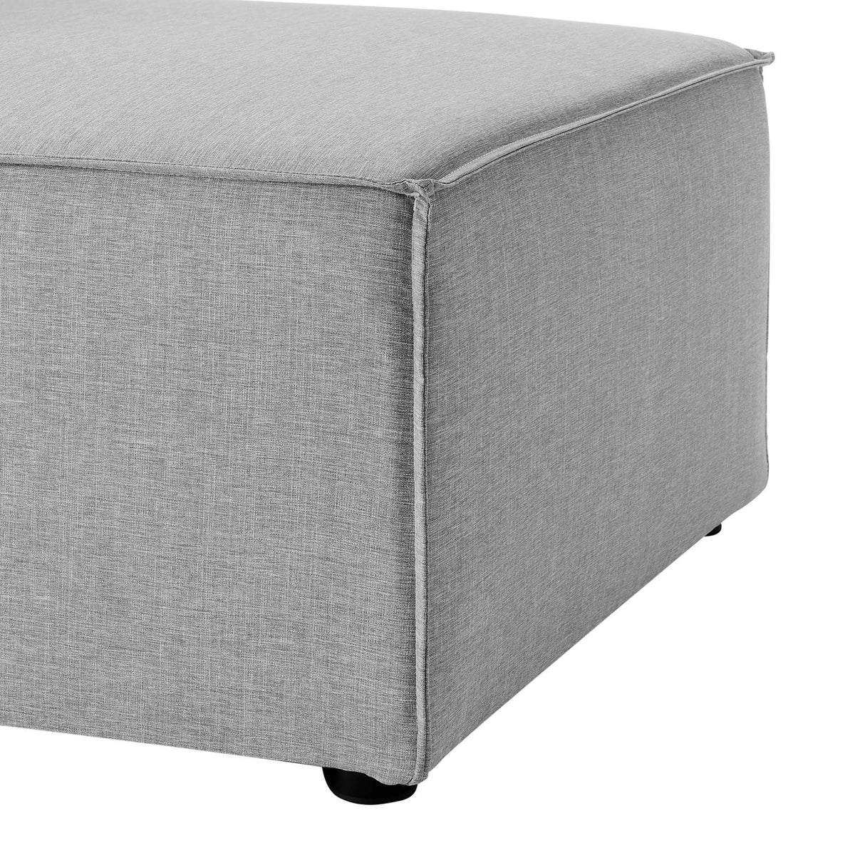 Saybrook Outdoor Patio Upholstered Sectional Sofa Armless Chair by Modway