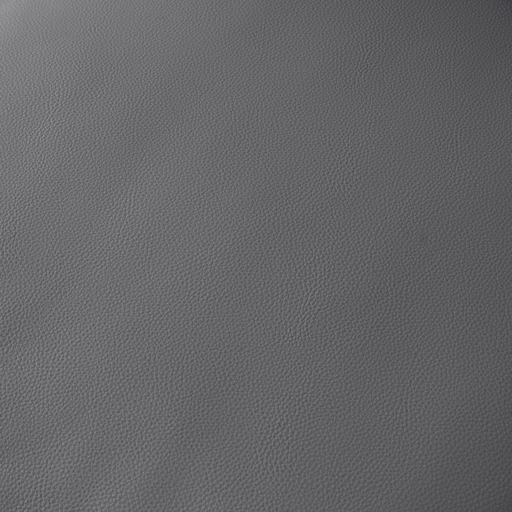 Modern Sectional Technical Leather L-Shaped Sofa Couch With Convertible Ottoman