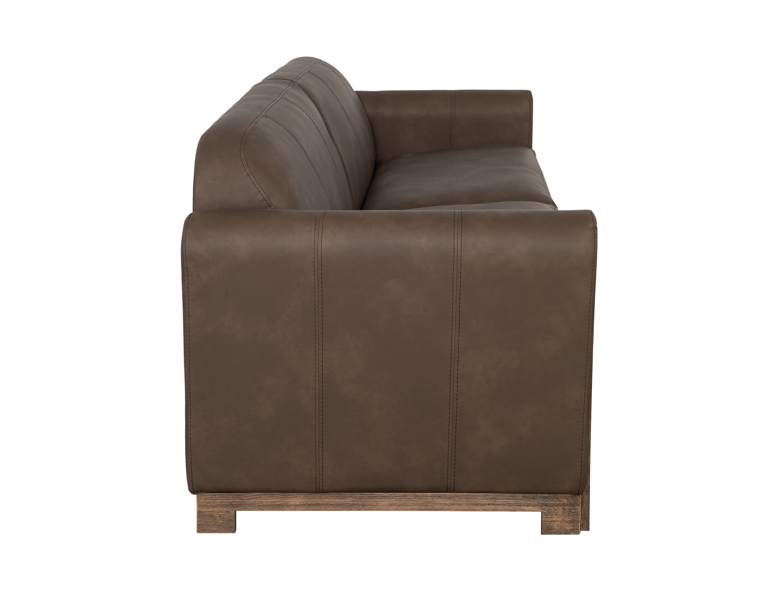 International Furniture Direct Balam - Loveseat - Brown | Meri Furniture