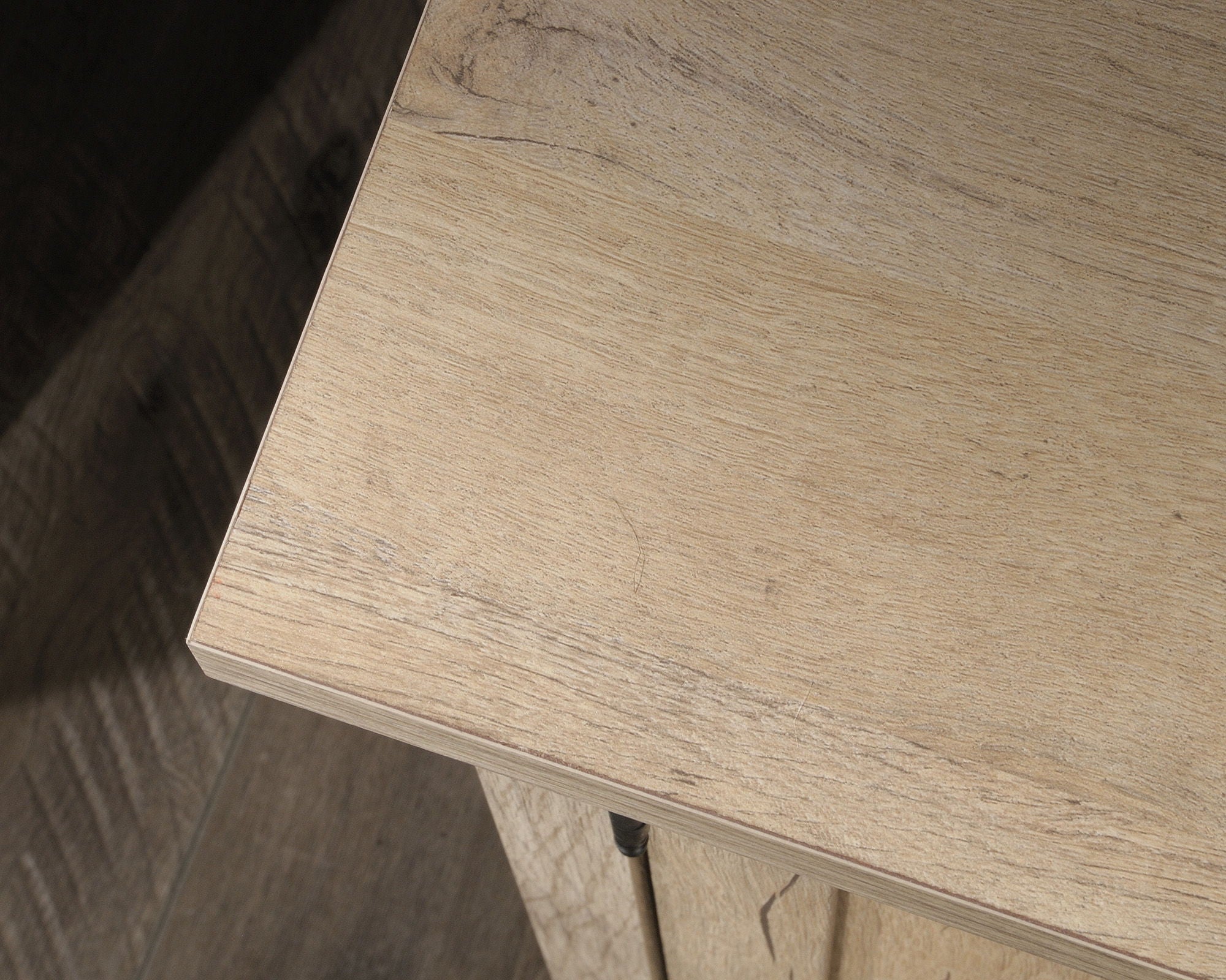 Spacious Prime Oak Wood Storage Credenza