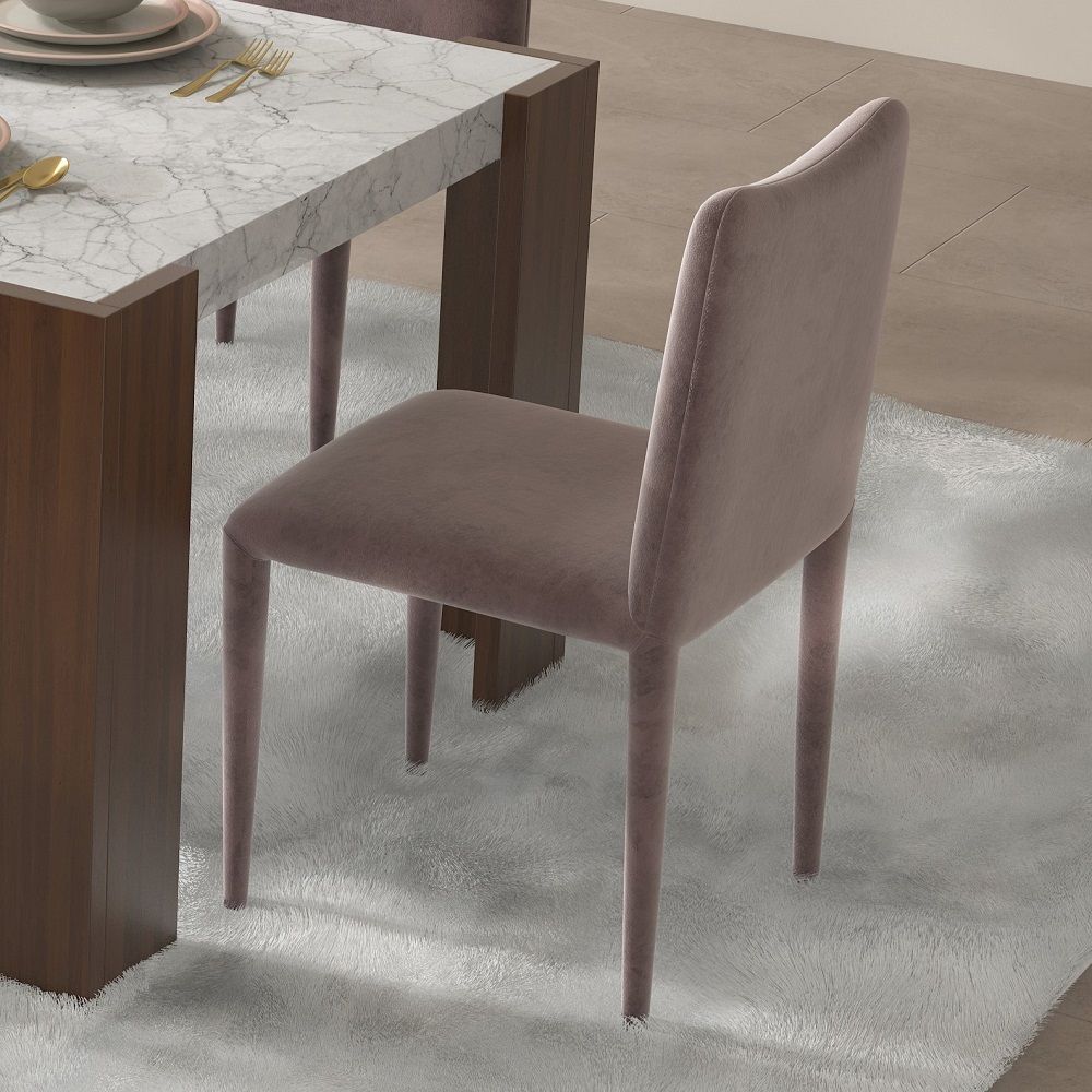 ACME Hettie - Side Chair (Set of 2) - Light Brown | Meri Furniture