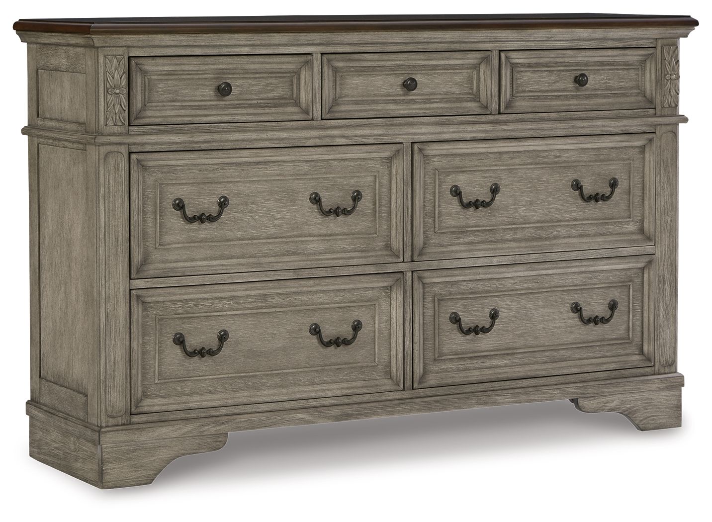 Signature Design by Ashley® Lodenbay - Antique Gray - Dresser | Meri Furniture
